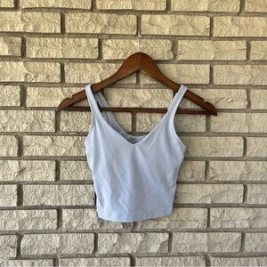 Lululemon Longline Blue Linen Align Tank Size 0